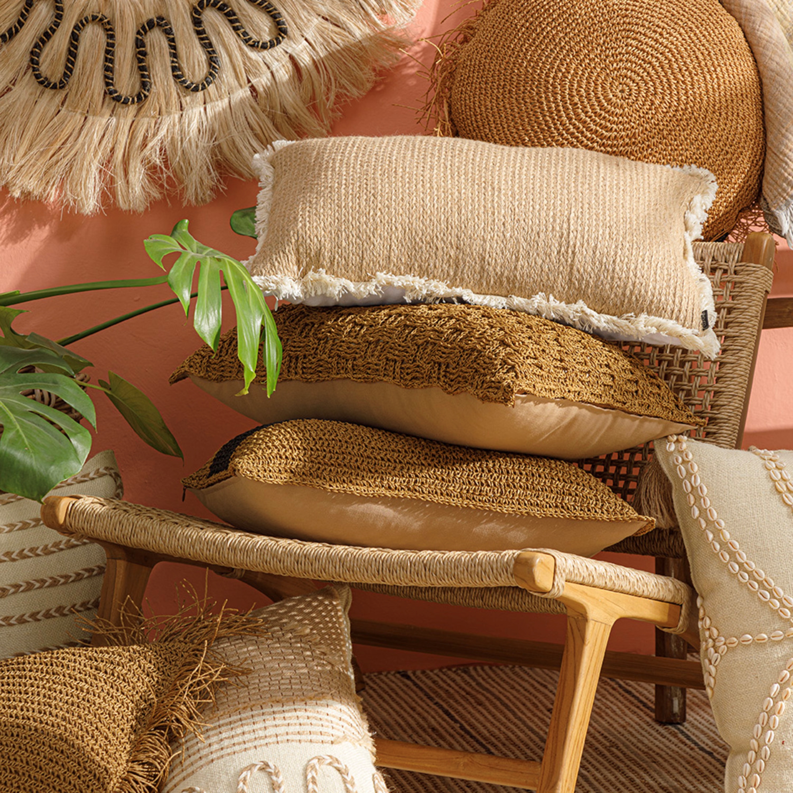 VALETTA TASSEL JÜT KIRLENT 50X50