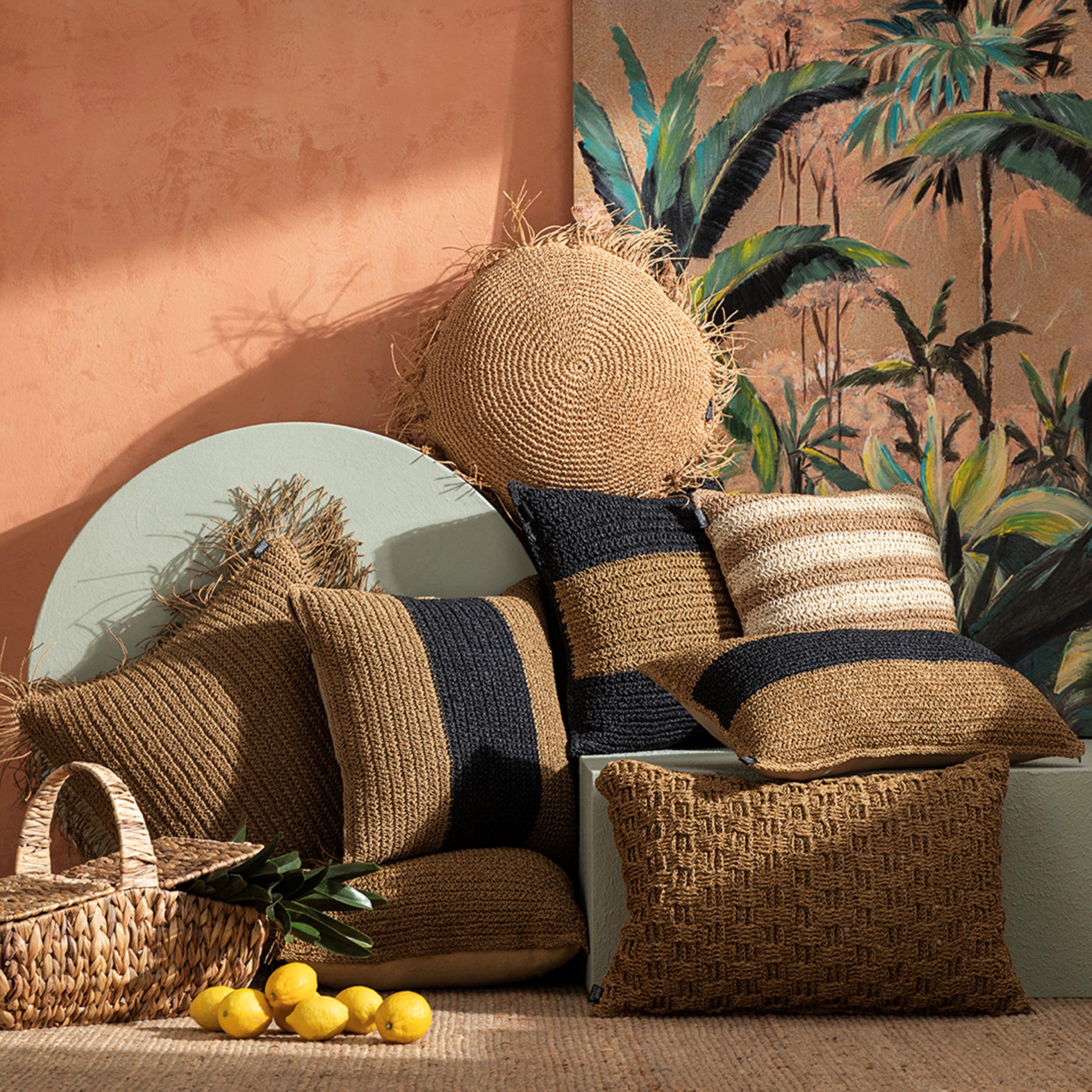 VALETTA TASSEL JÜT KIRLENT 50X50