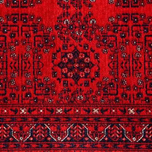  JINA BOLD HALI KIRMIZI LACİVERT 130X190