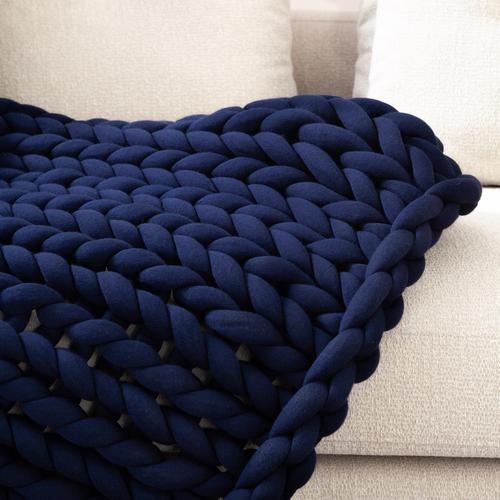  ABELLA KOLTUK ŞALI LACİVERT 120X180