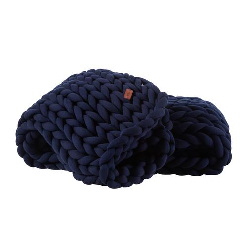  ABELLA KOLTUK ŞALI LACİVERT 120X180