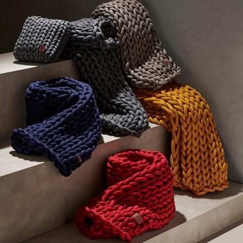 ABELLA KOLTUK ŞALI KIRMIZI 120X180