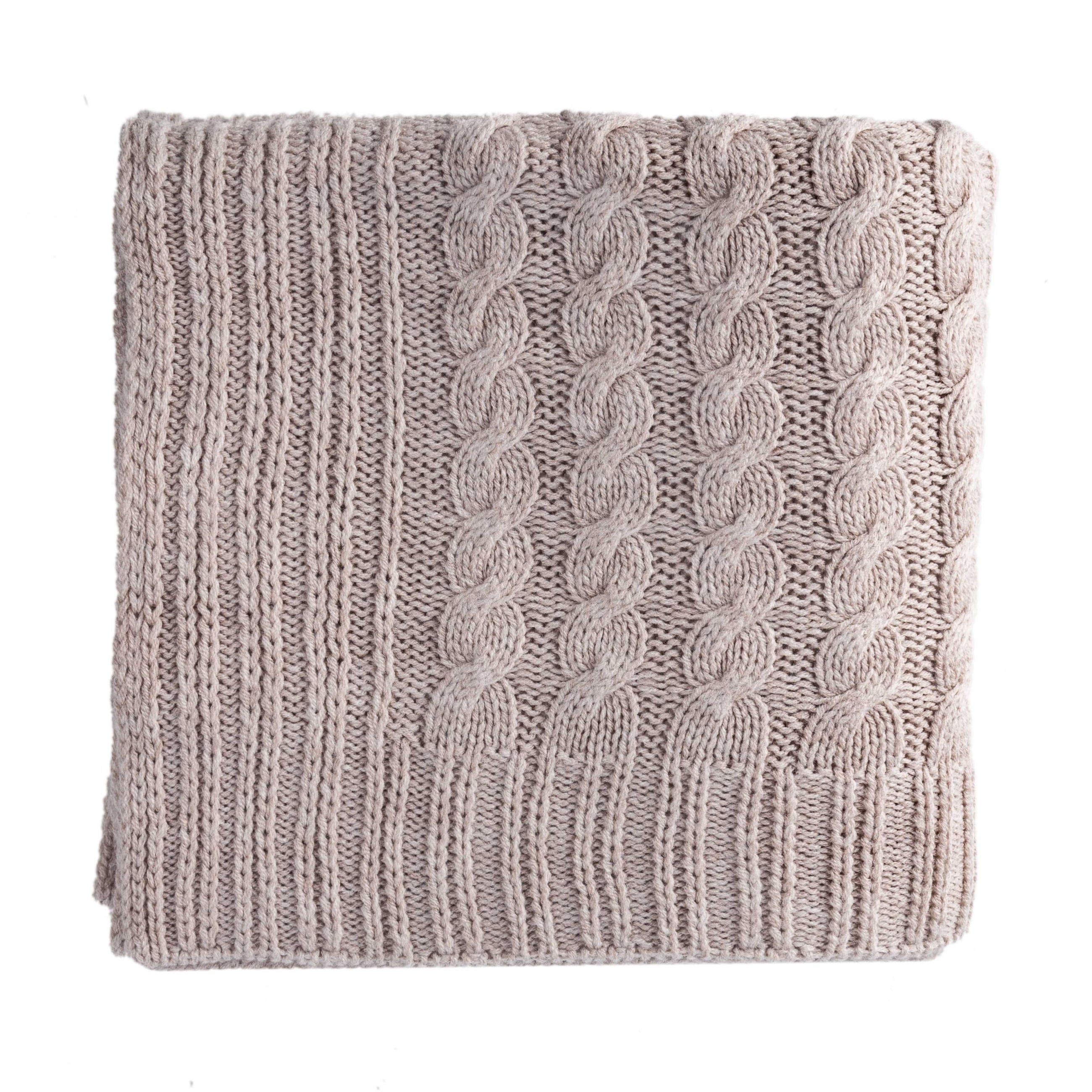 ROWAN DİZ ÜSTÜ BATTANİYE BEJ 130X170