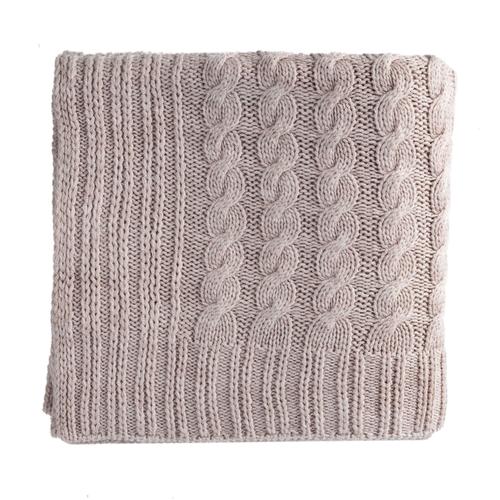  ROWAN DİZ ÜSTÜ BATTANİYE BEJ 130X170