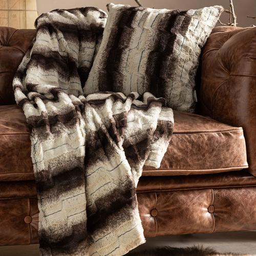  AURELIA KOLTUK ŞALI GRİ SİYAH 130X150