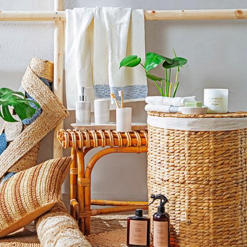  VERA LINES JÜT KIRLENT NATUREL BEJ 45x45