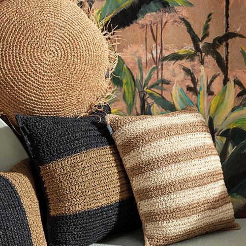  VERA LINES JÜT KIRLENT NATUREL BEJ 45x45