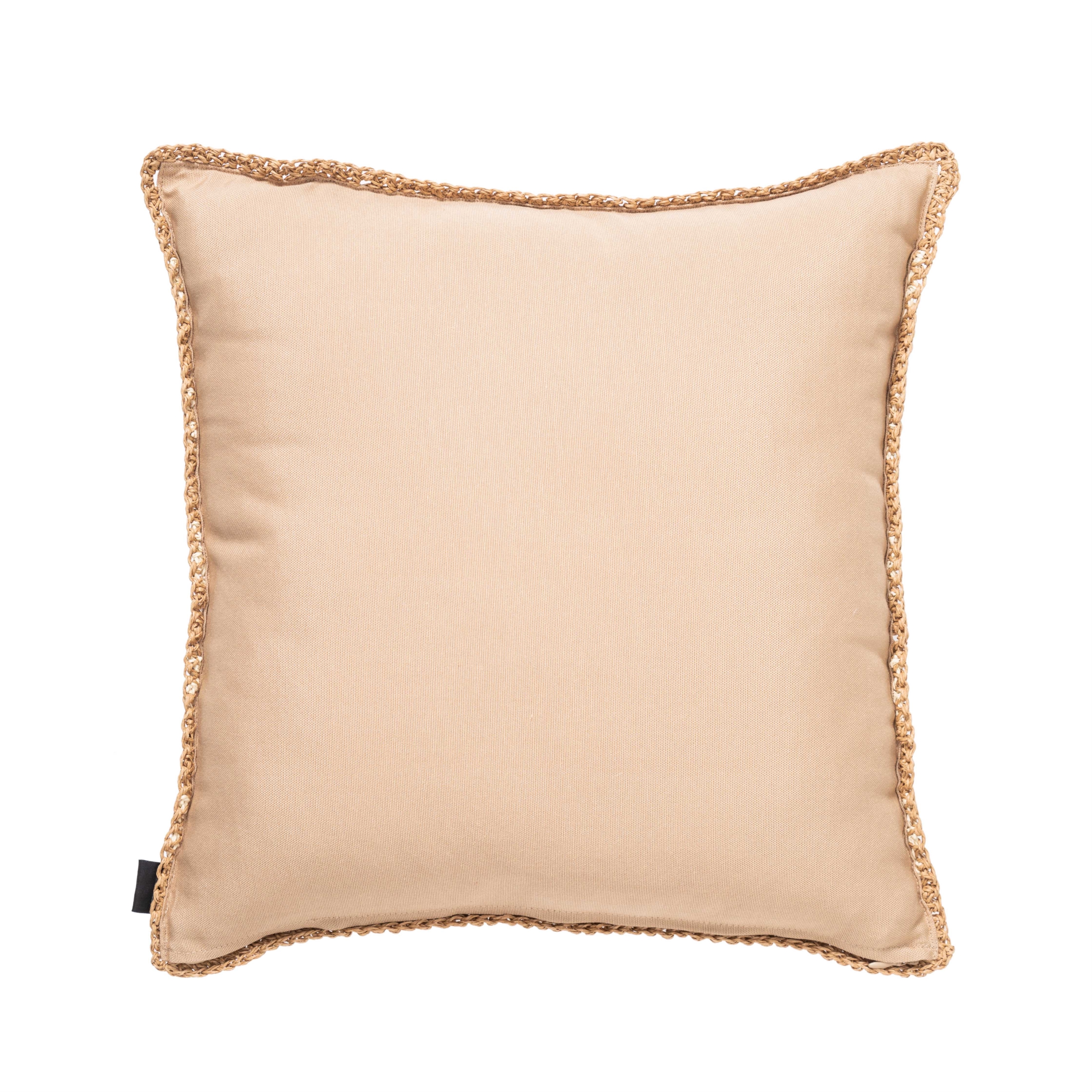 VERA LINES JÜT KIRLENT NATUREL BEJ 45x45