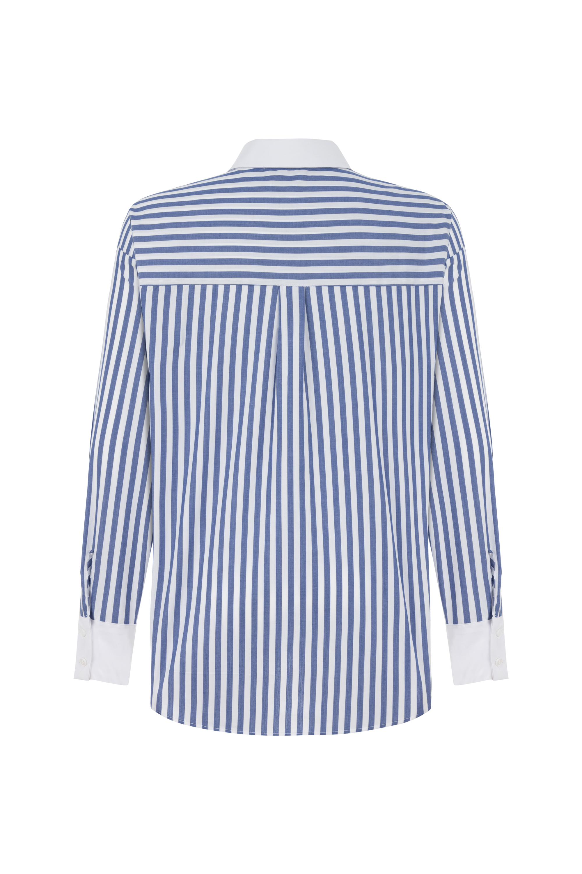 RAHAT KESİM ÇİZGİLİ GÖMLEK