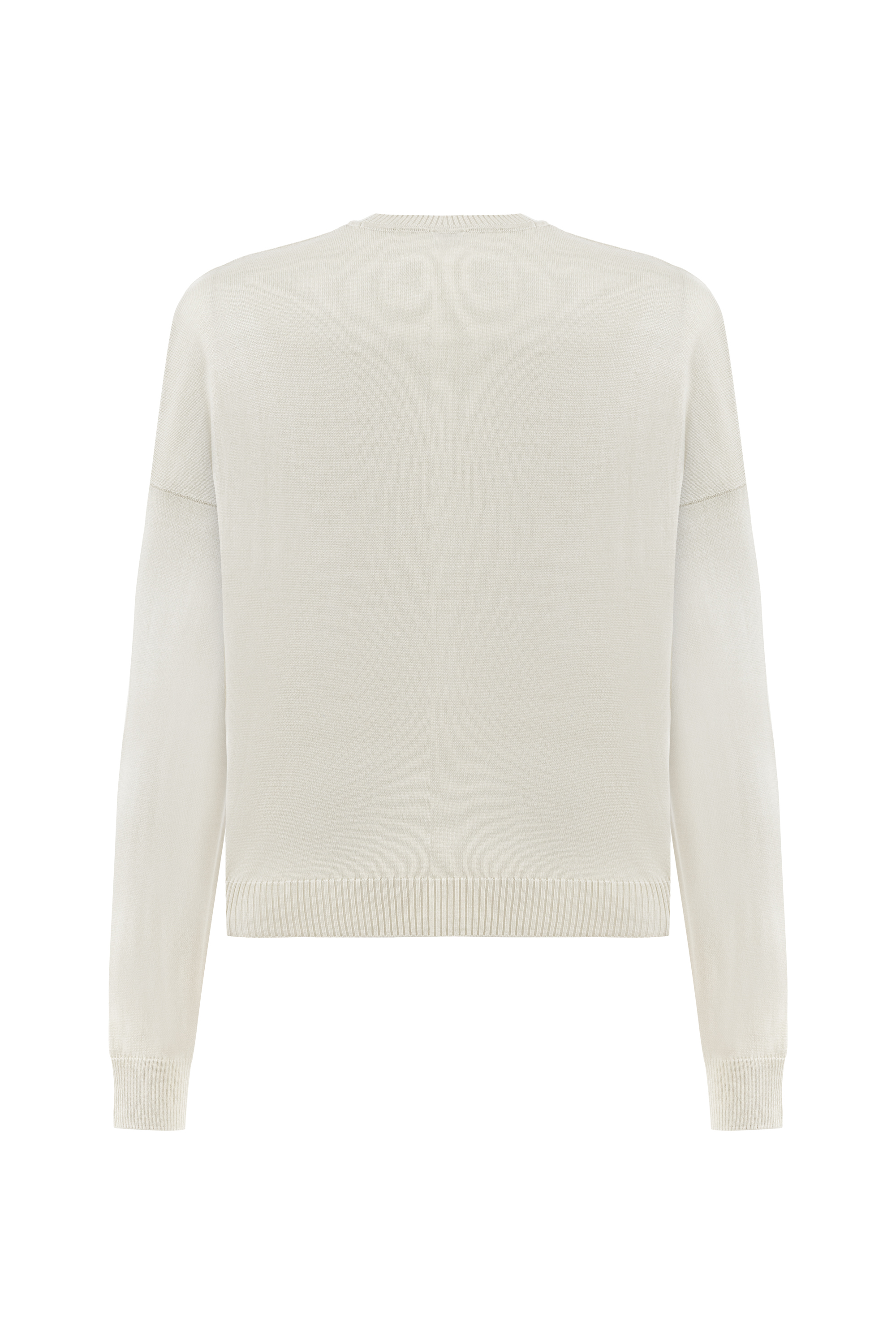 BİSİKLET YAKA TRİKO KAZAK