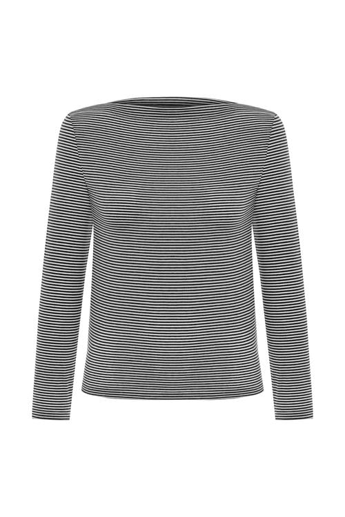  ÇİZGİLİ UZUN KOLLU T-SHIRT