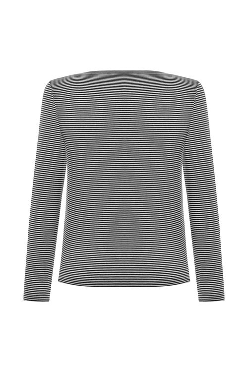  ÇİZGİLİ UZUN KOLLU T-SHIRT