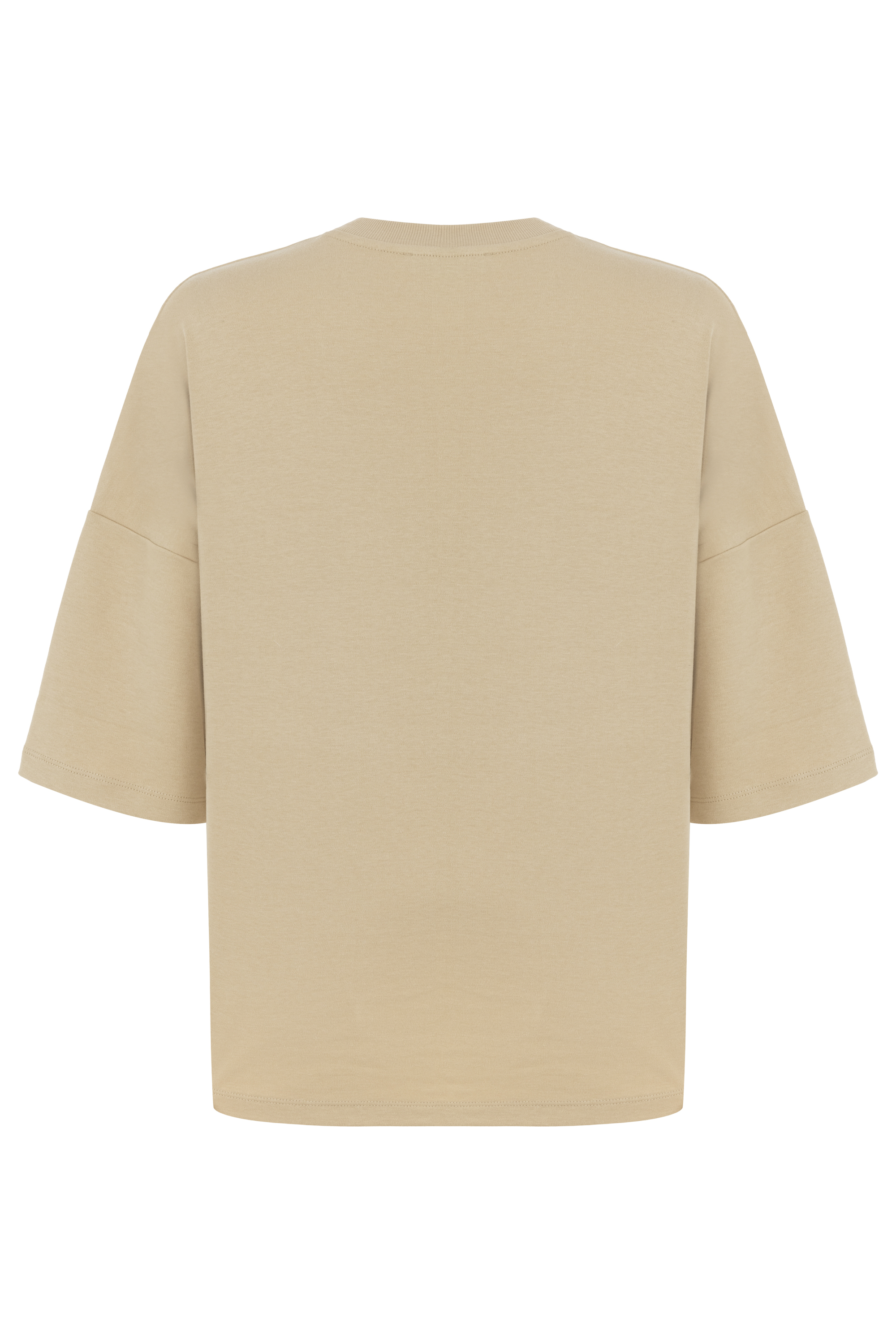 BİSİKLET YAKA KISA KOLLU T-SHIRT