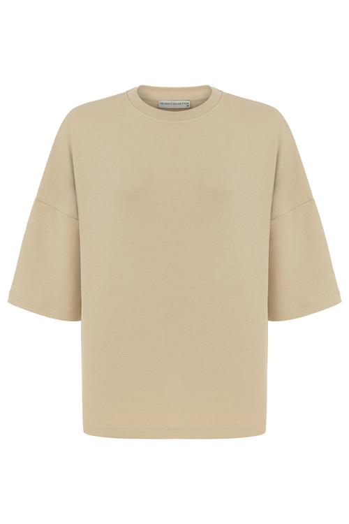  BİSİKLET YAKA KISA KOLLU T-SHIRT