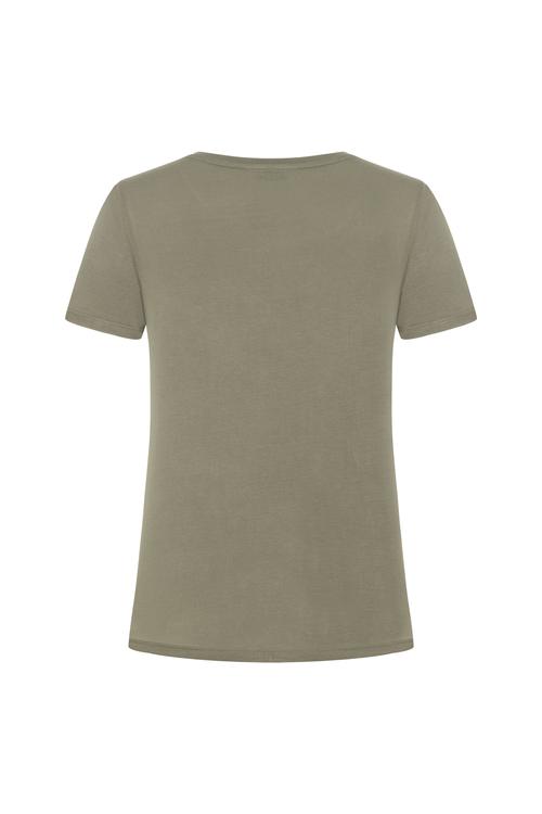  KISA KOLLU VİSKON T-SHIRT