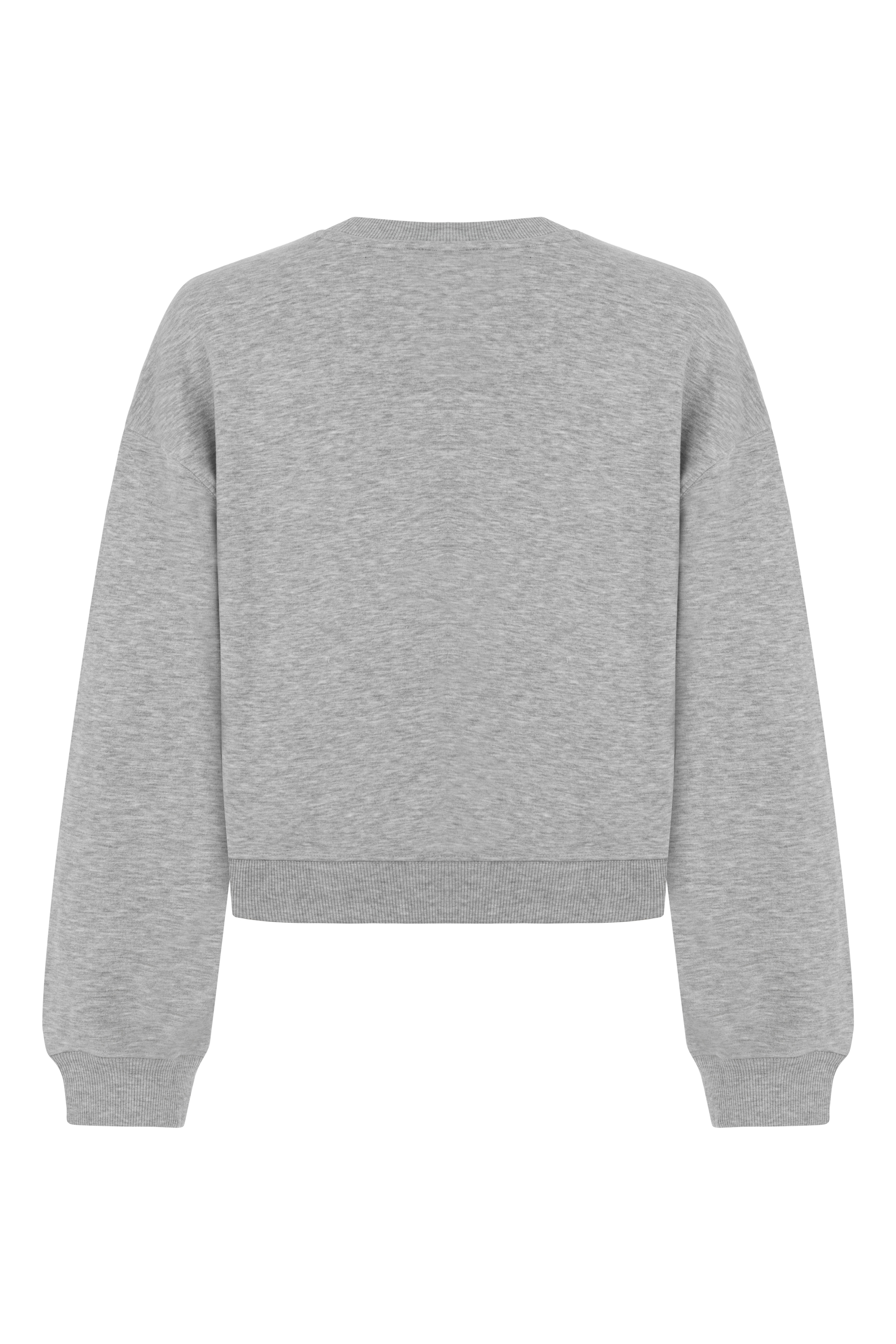 BİSİKLET YAKA SWEATSHIRT