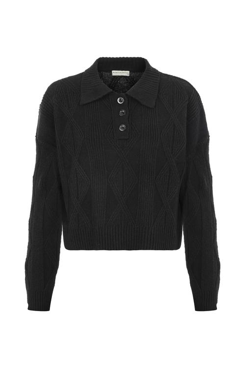  POLO YAKA TRİKO KAZAK