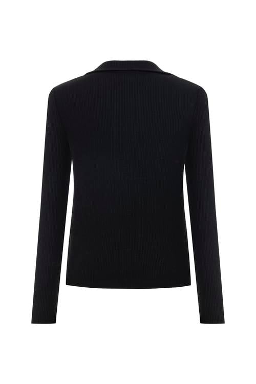  POLO YAKA UZUN KOLLU T-SHIRT