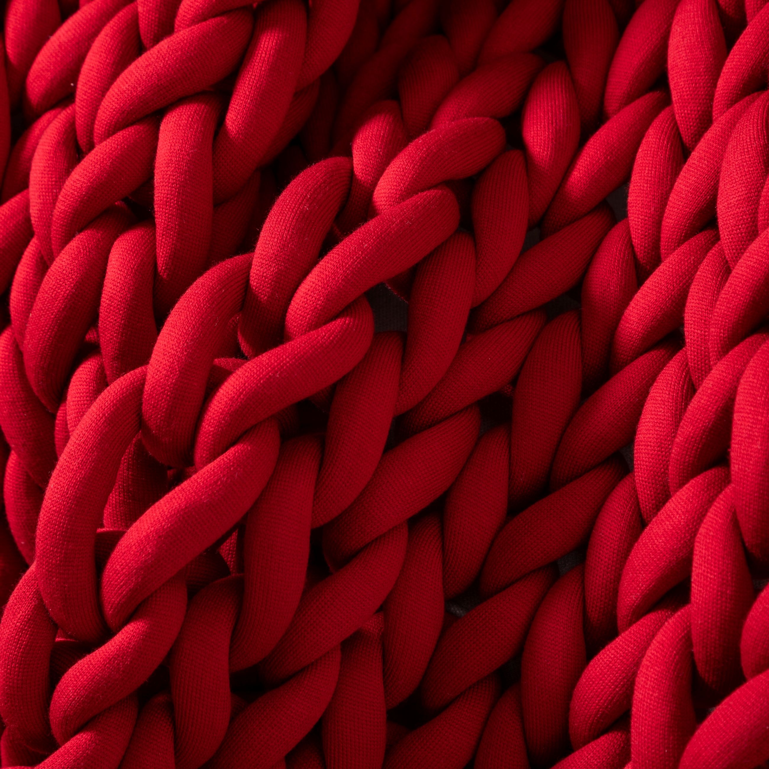 ABELLA KOLTUK ŞALI KIRMIZI 120X180