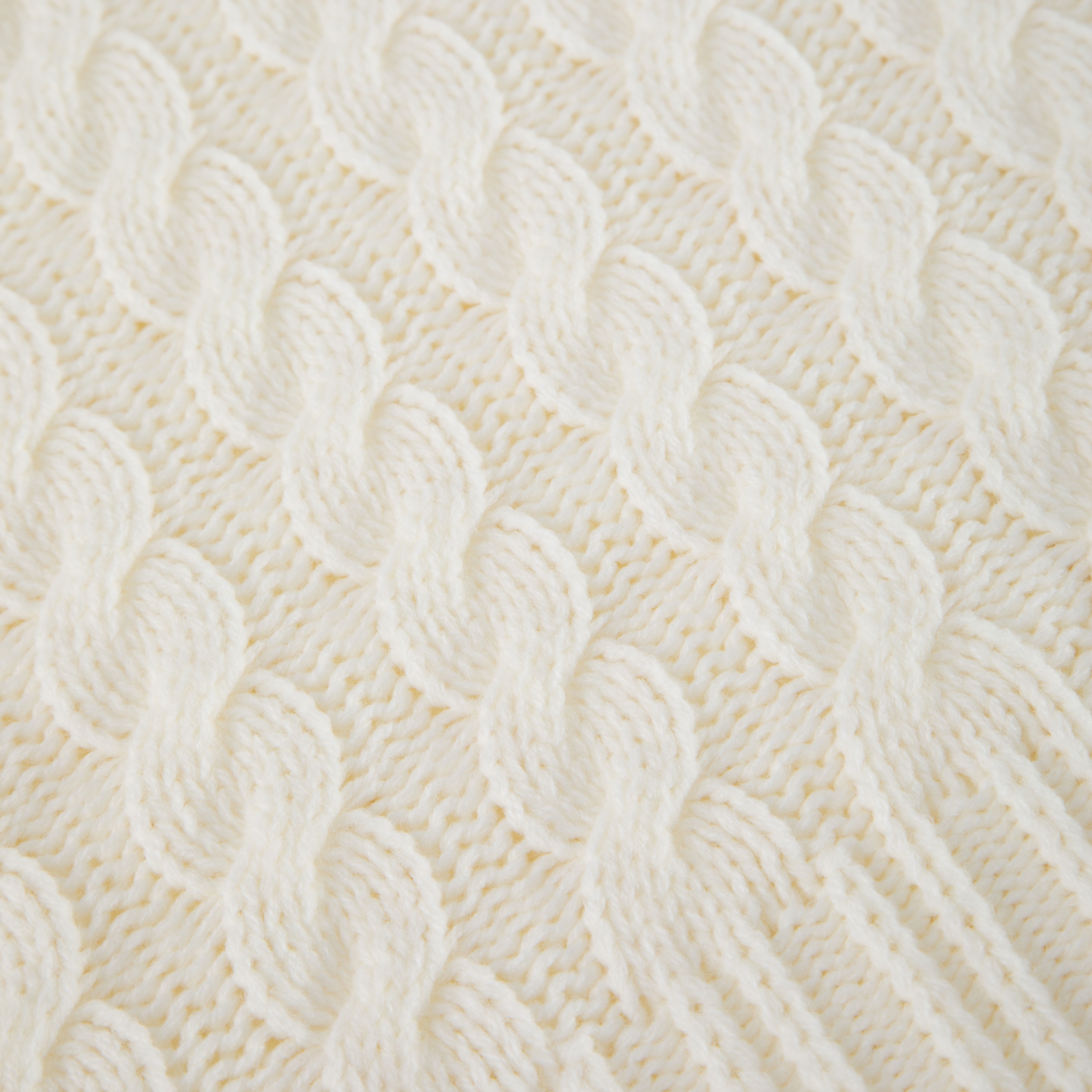 ROWAN DİZ ÜSTÜ BATTANİYE BEYAZ 130X170