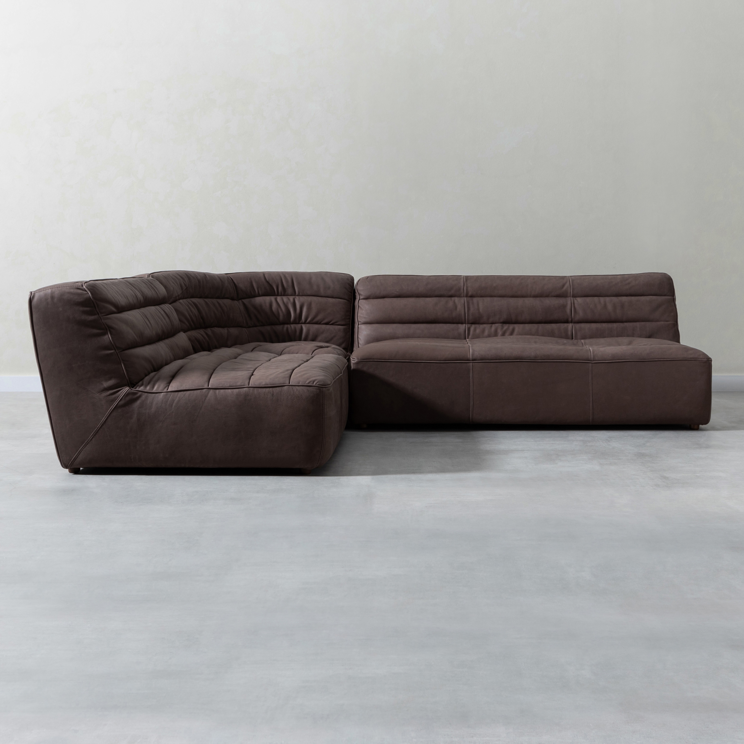 SHABBY KÖŞE KOLTUK HAND TIPPED CHOCOLATE