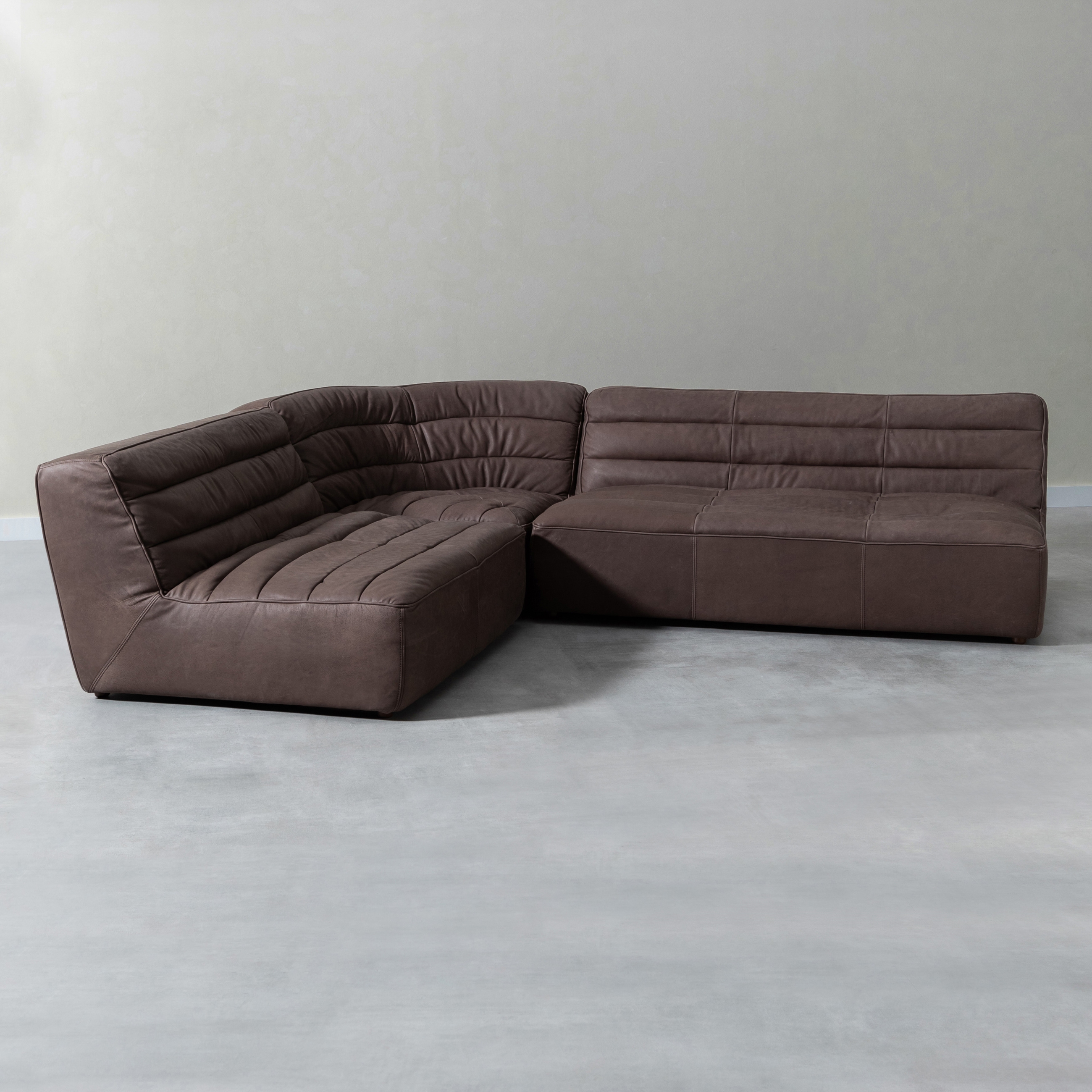 SHABBY KÖŞE KOLTUK HAND TIPPED CHOCOLATE