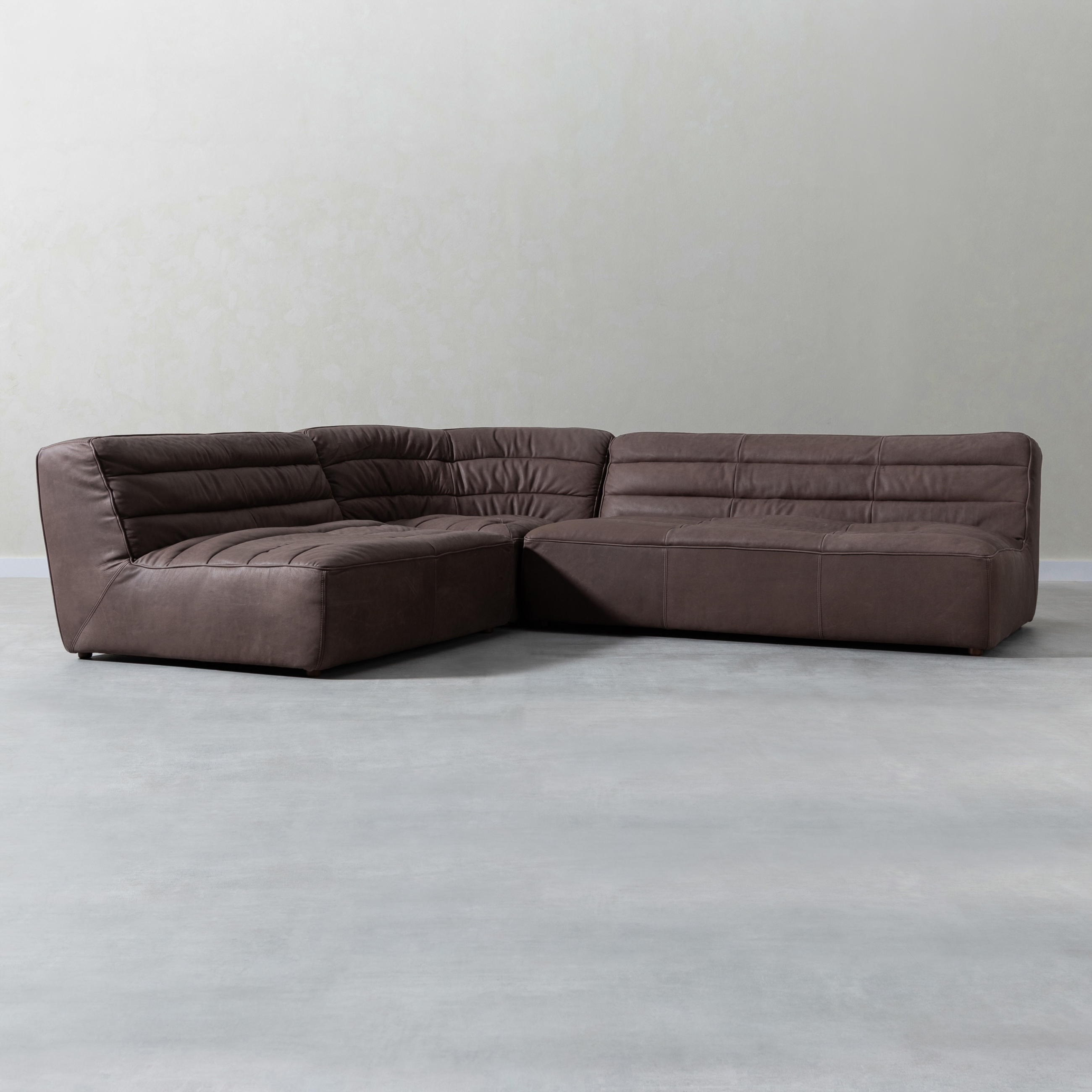 SHABBY KÖŞE KOLTUK HAND TIPPED CHOCOLATE