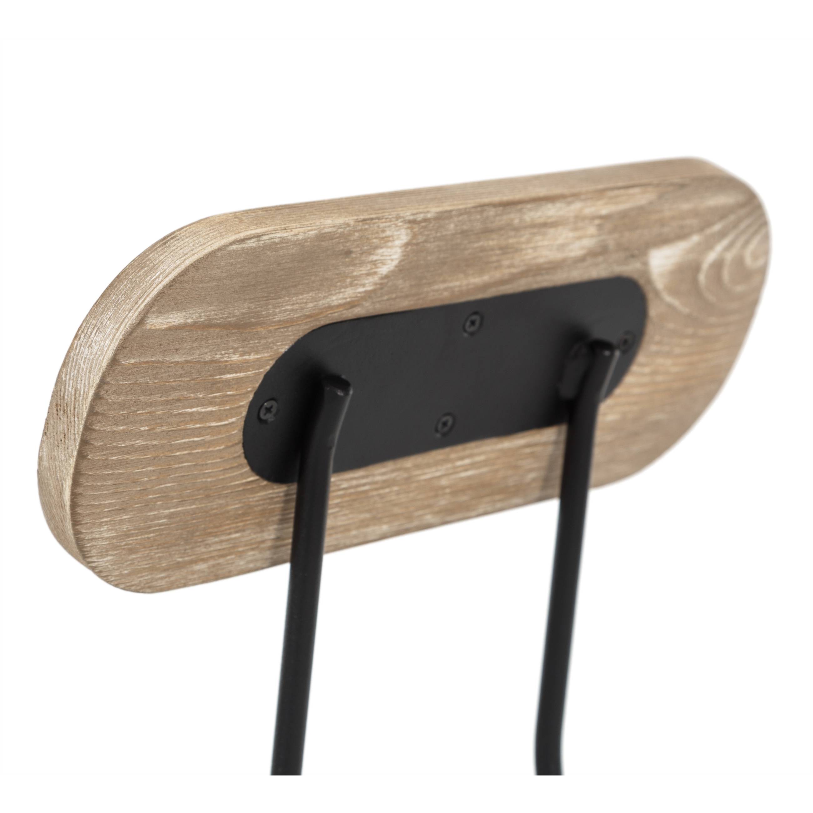 RINCON MASİF AHŞAP BAR SANDALYESİ NATUREL