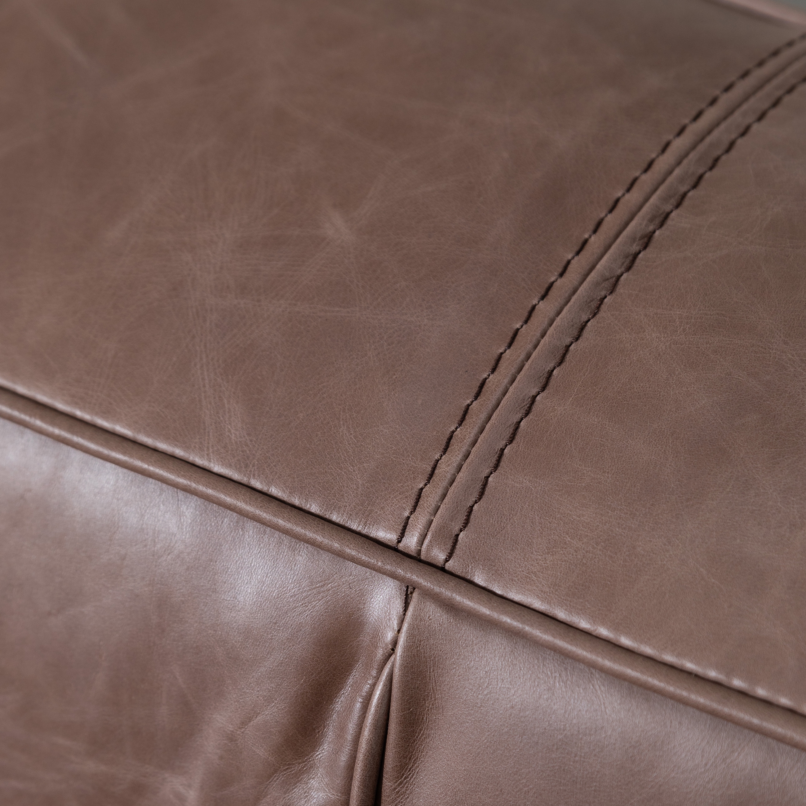 TRIBECA ÜÇLÜ DERİ KOLTUK NATURAL WASHED CHOCOLATE