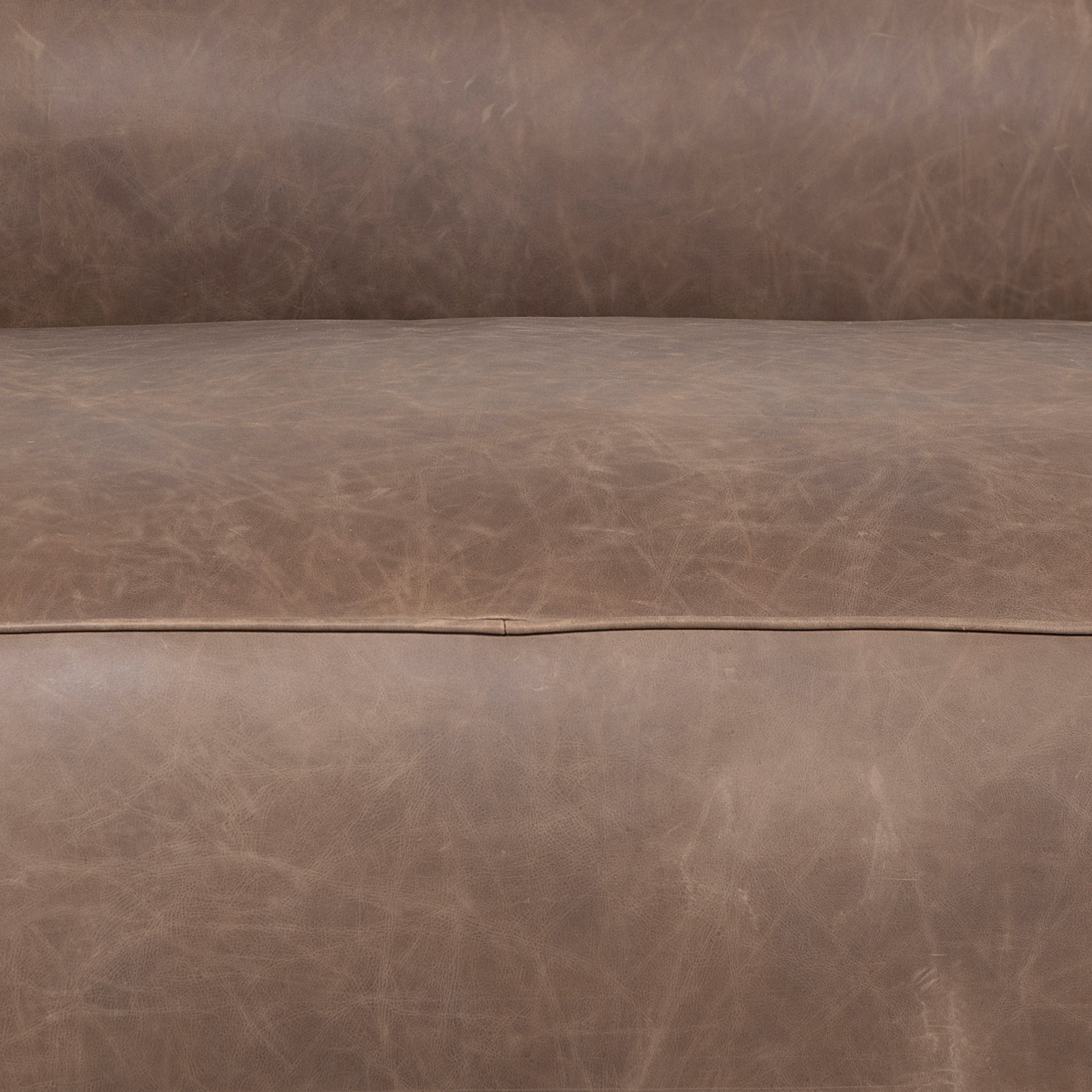 TRIBECA ÜÇLÜ DERİ KOLTUK NATURAL WASHED CHOCOLATE