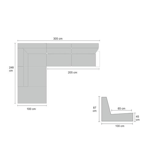  VENÜS L KOLTUK SOL BEJ