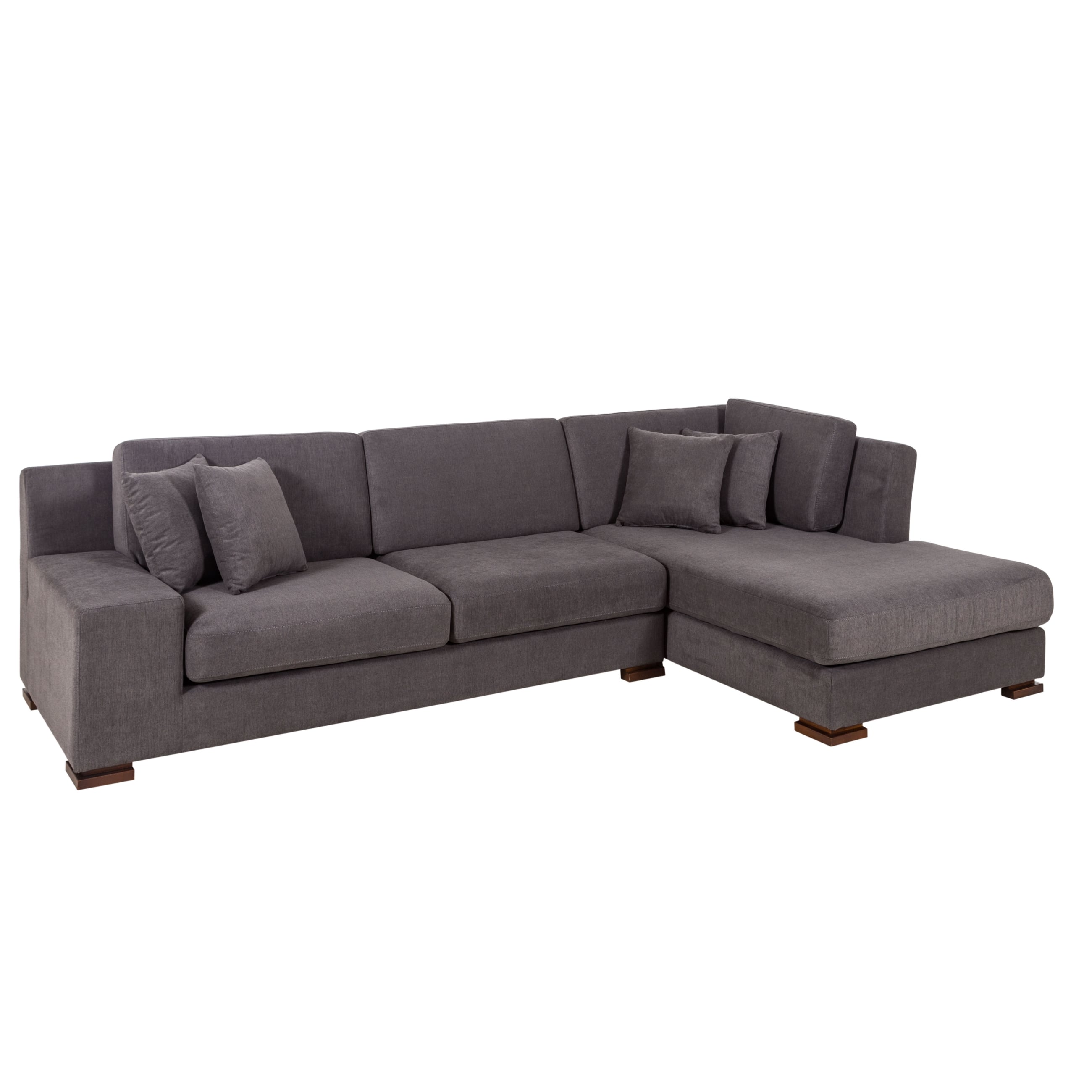 CAPRI AHŞAP AYAK L KOLTUK SOL ANTRASİT