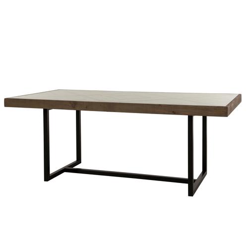  VERTICAL CAM TABLALI MASİF AHŞAP YEMEK MASASI ÇAM