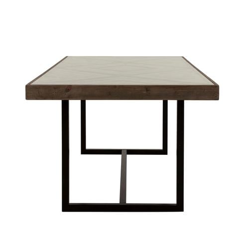  VERTICAL CAM TABLALI MASİF AHŞAP YEMEK MASASI ÇAM