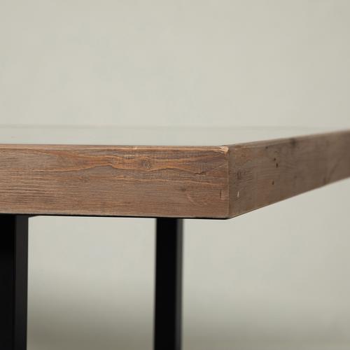  LAGUNA CAM TABLALI MASİF AHŞAP YEMEK MASASI