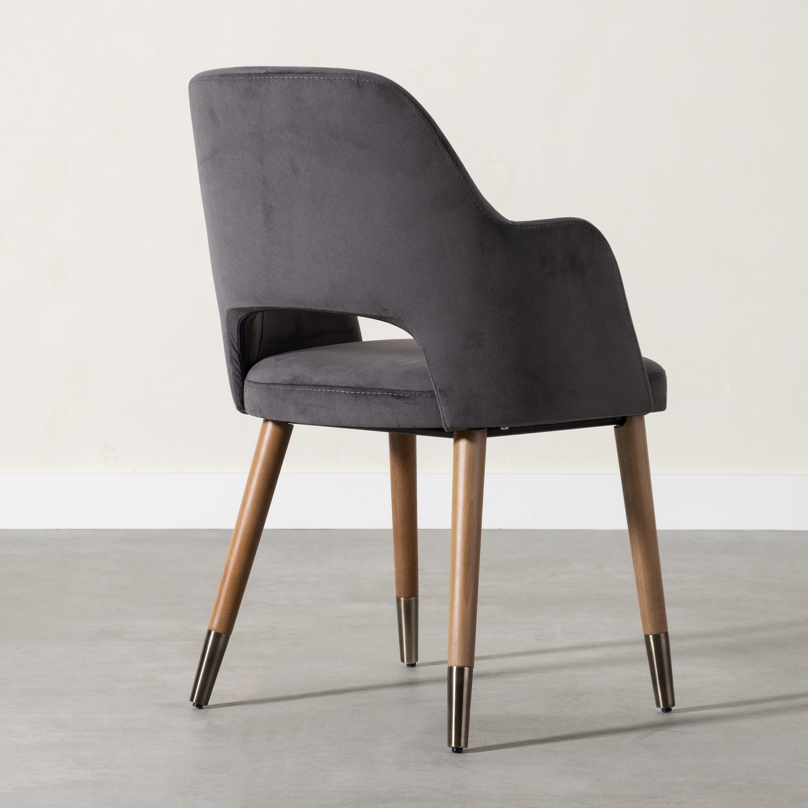 SPRING KUMAŞ SANDALYE GRİ