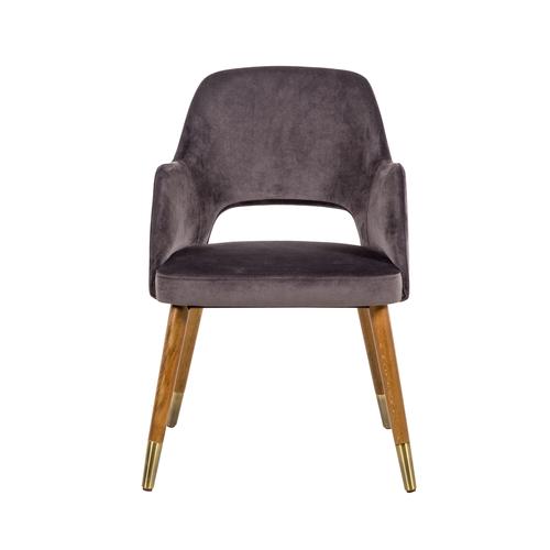  SPRING KUMAŞ SANDALYE GRİ