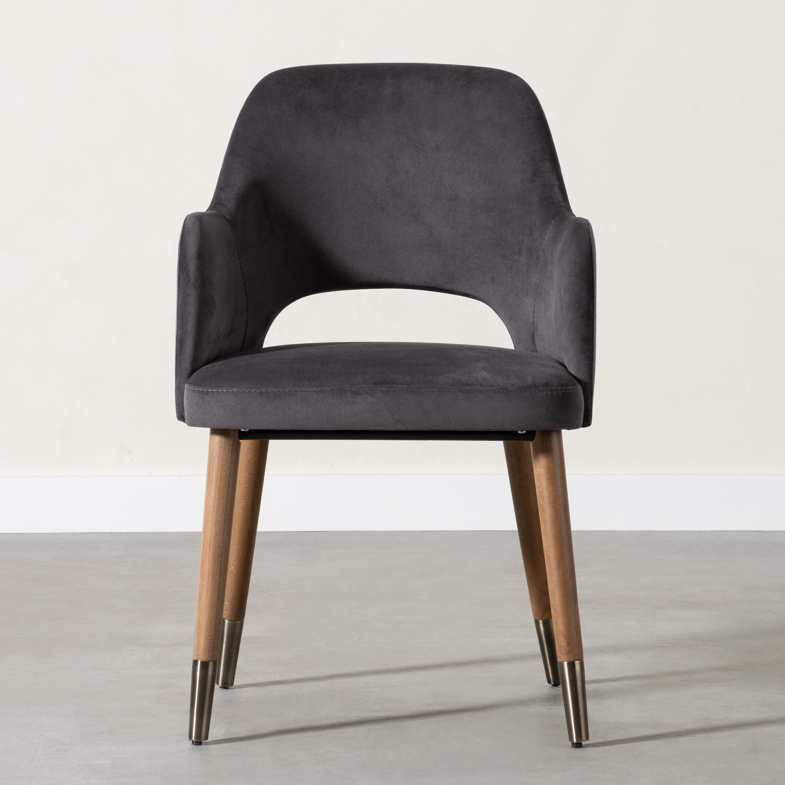 SPRING KUMAŞ SANDALYE GRİ