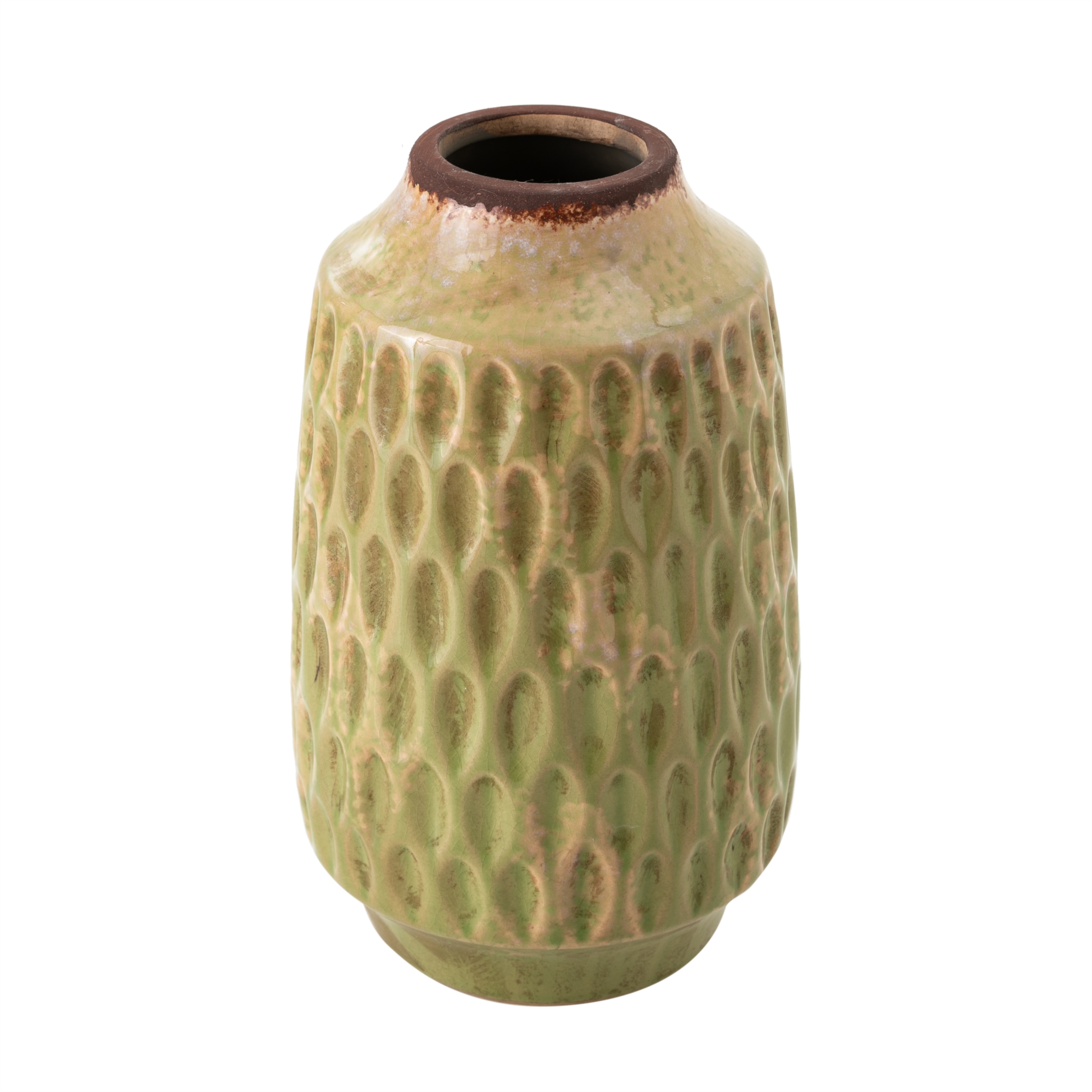 SERRATE SERAMİK VAZO 16X26 CM