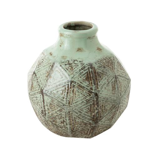  ANGLED SERAMİK VAZO 19X20 CM