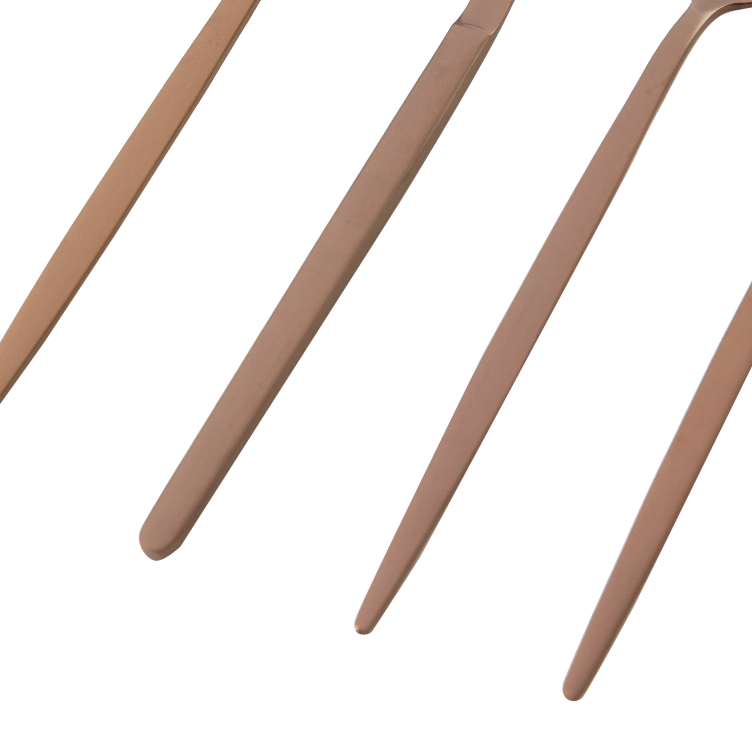 GRAND 24 PARÇA ÇATAL KAŞIK BIÇAK TAKIMI- MAT BAKIR