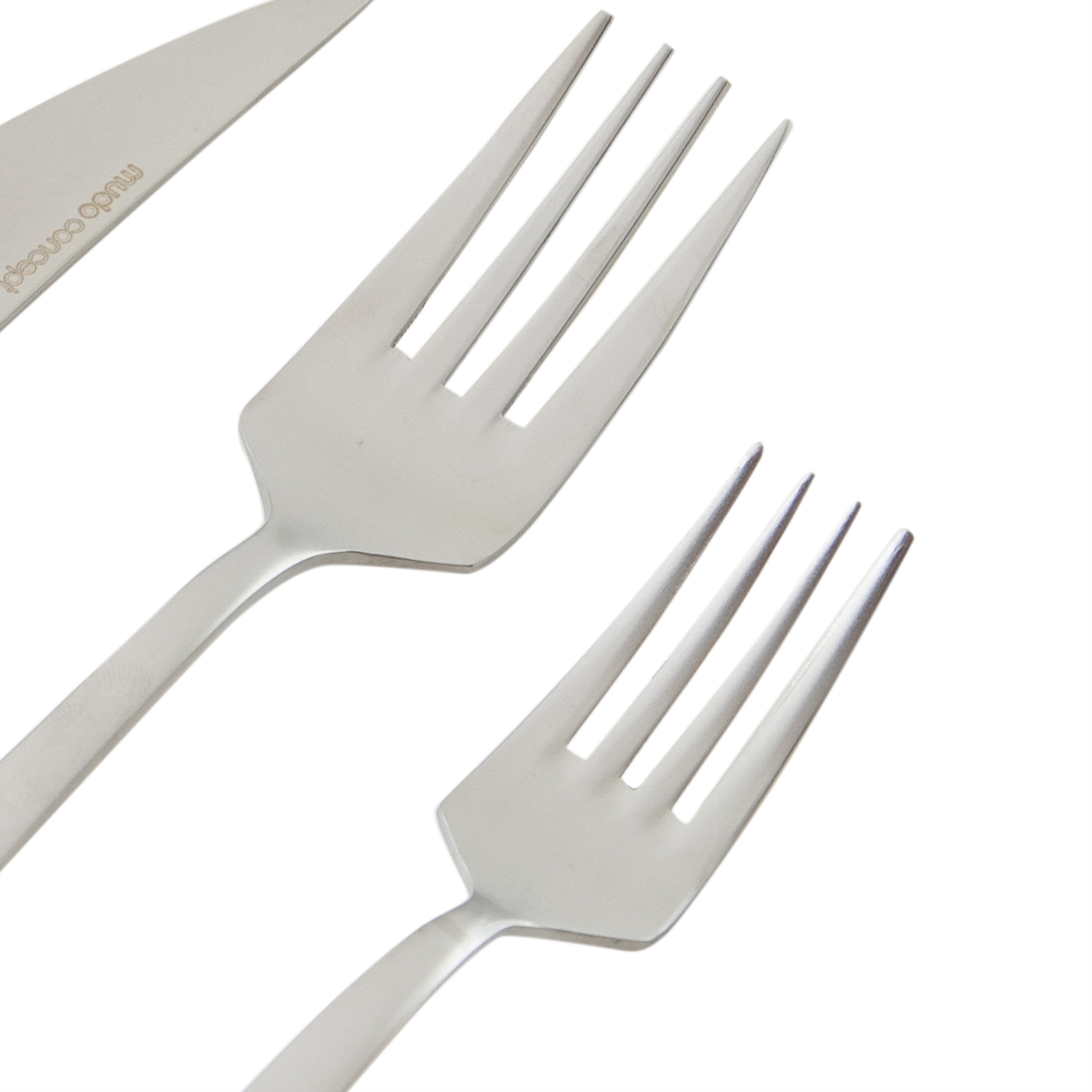 GRAND 24 PARÇA ÇATAL KAŞIK BIÇAK TAKIMI- MAT GÜMÜŞ