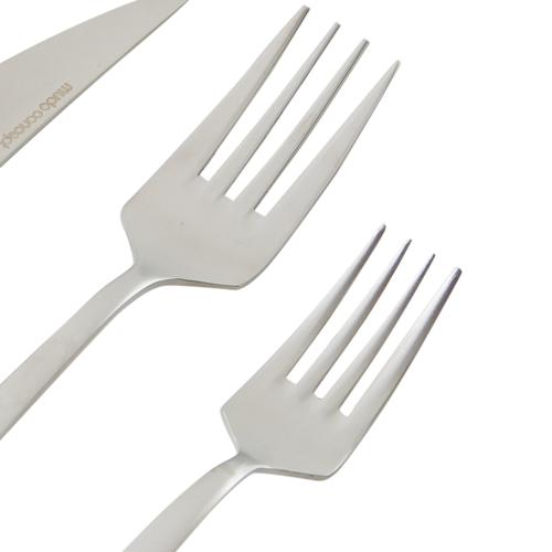  GRAND 24 PARÇA ÇATAL KAŞIK BIÇAK TAKIMI- MAT GÜMÜŞ