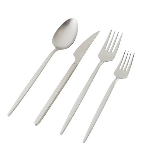  GRAND 24 PARÇA ÇATAL KAŞIK BIÇAK TAKIMI- MAT GÜMÜŞ