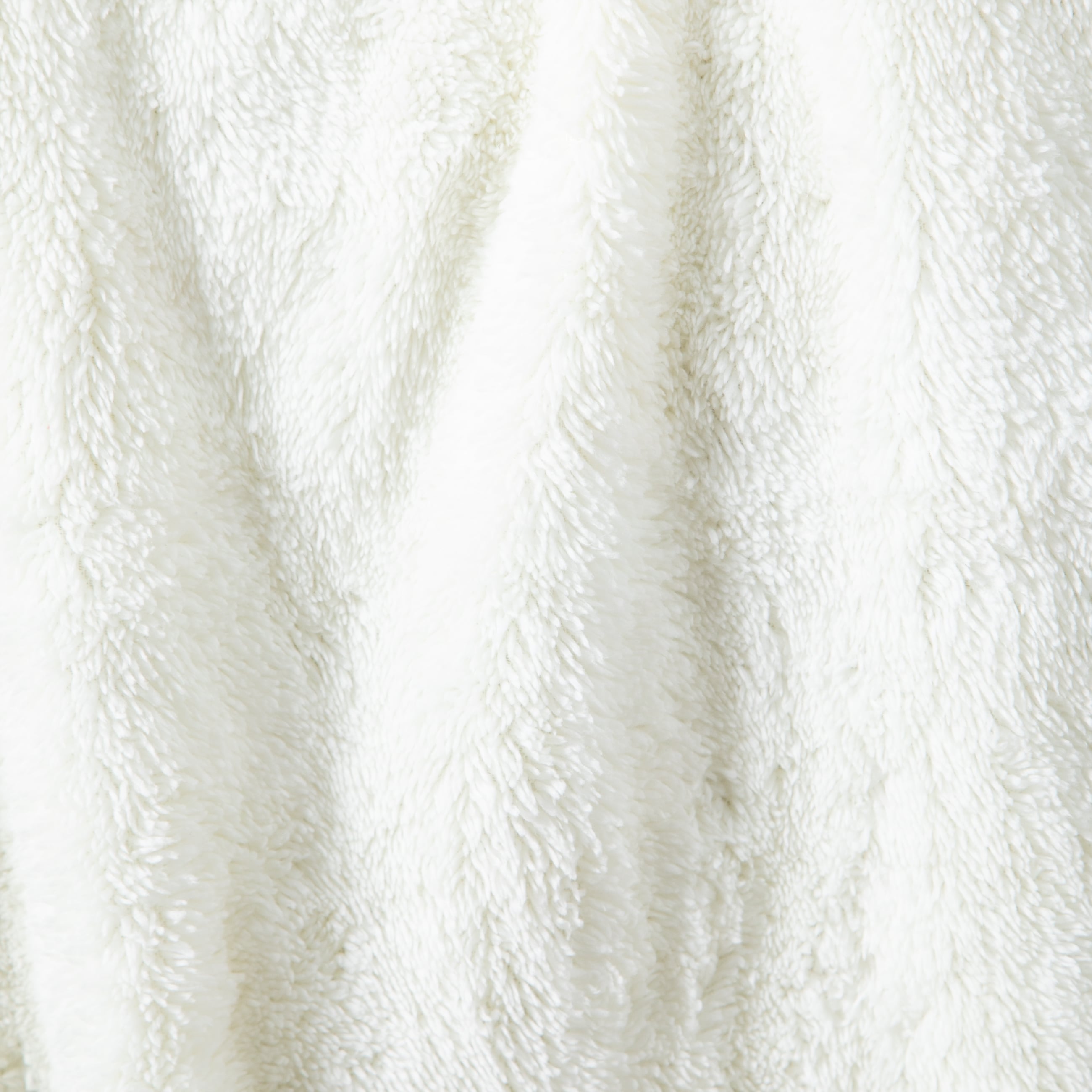 PONPONLU DİZ ÜSTÜ BATTANİYE EKRU 130X160