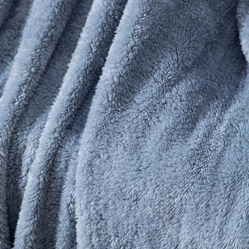  PONPONLU DİZ ÜSTÜ BATTANİYE GRİ 130X160