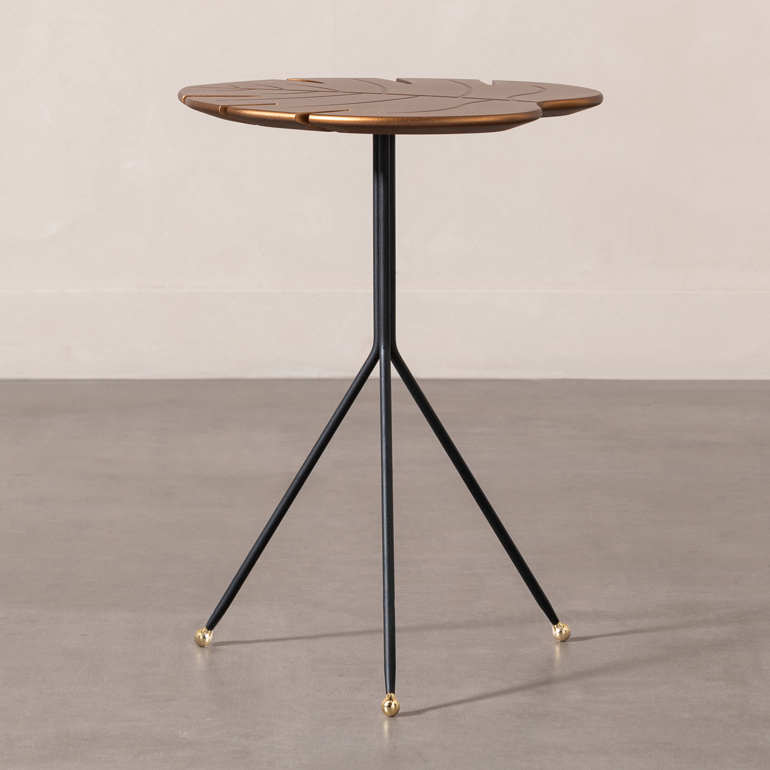 MENFİ BRONZ METAL ZİGON SEHPA