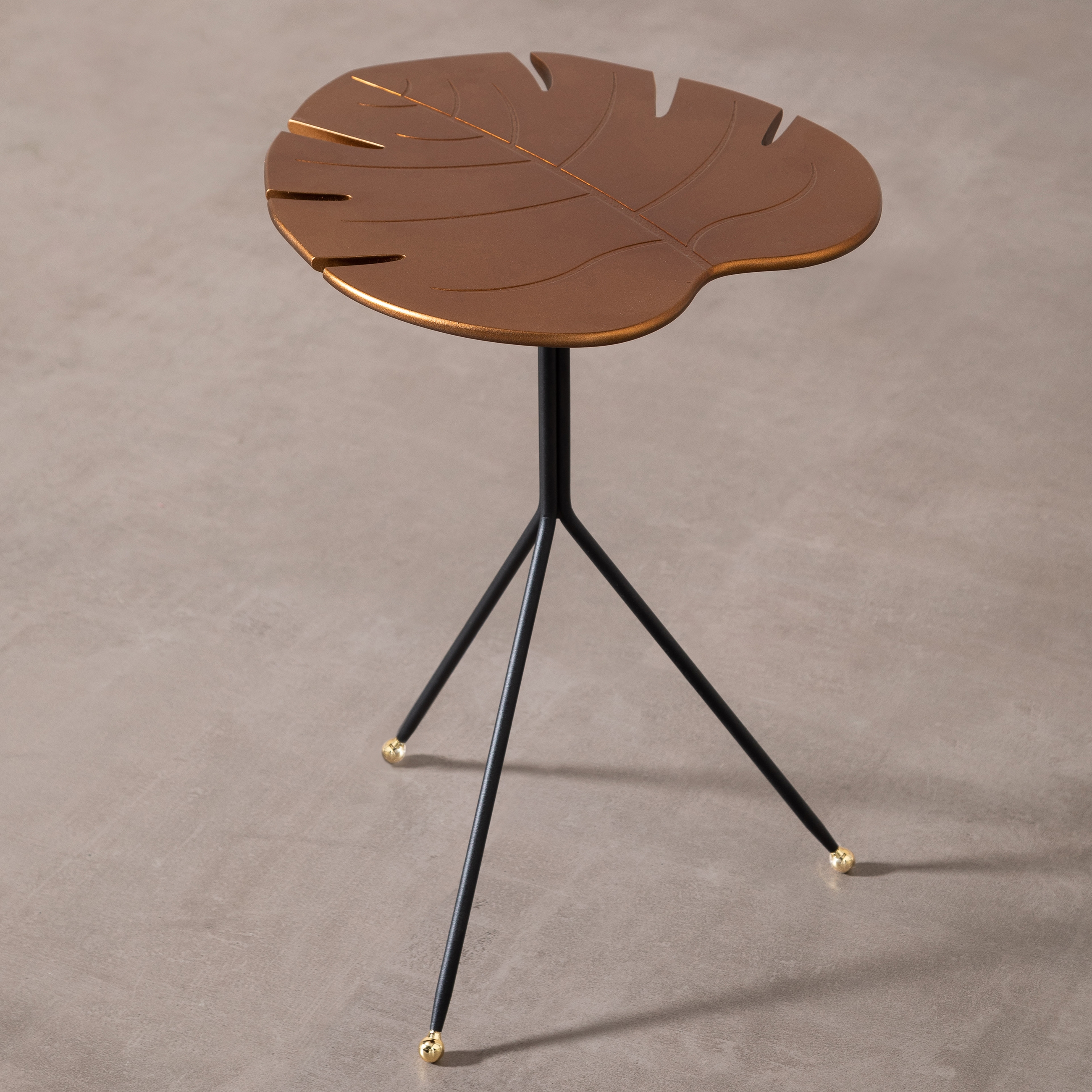 MENFİ BRONZ METAL ZİGON SEHPA