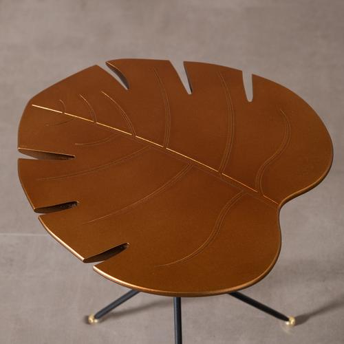  MENFİ BRONZ METAL ZİGON SEHPA