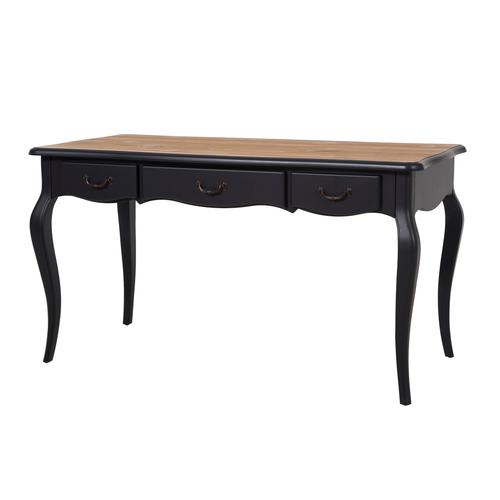  ANGELINA AHŞAP ÇALIŞMA MASASI SİYAH